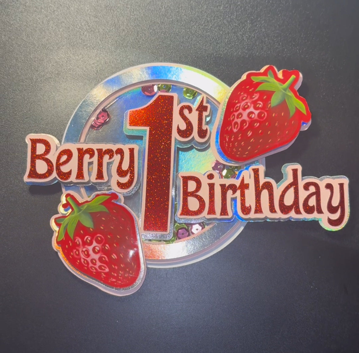 Custom Theme Cake Topper