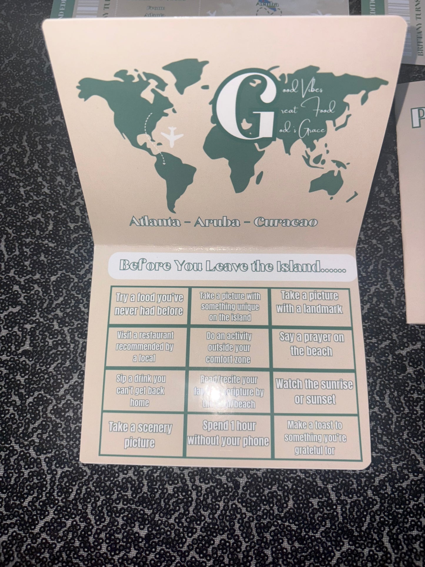 Passport Itinerary Booklets