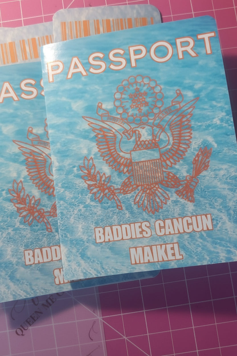 Passport Itinerary Booklets