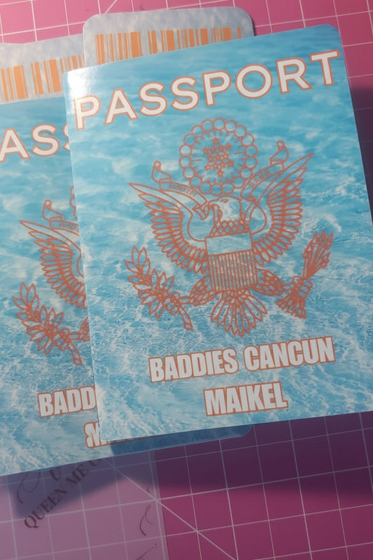 Passport Itinerary Booklets