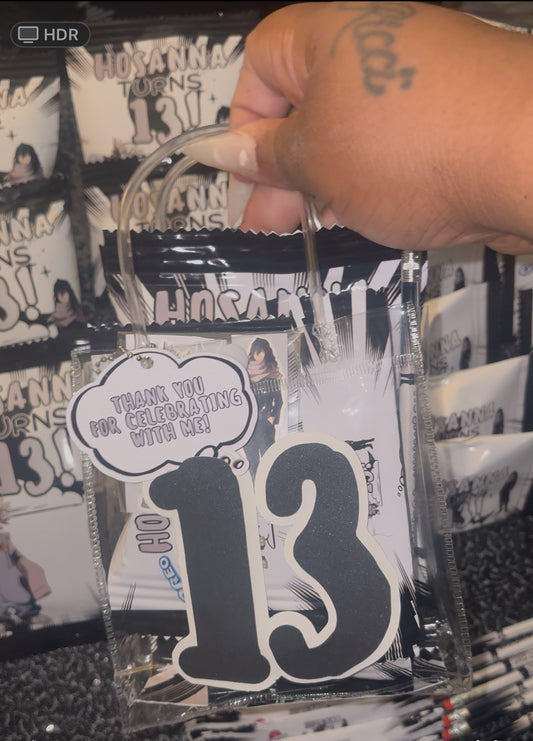 Clear Favor Bags