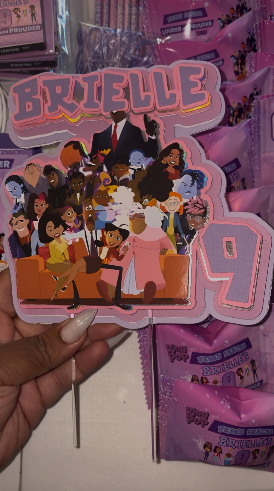 Custom Theme Cake Topper